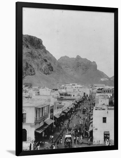 Aden's Main Street-null-Framed Photographic Print