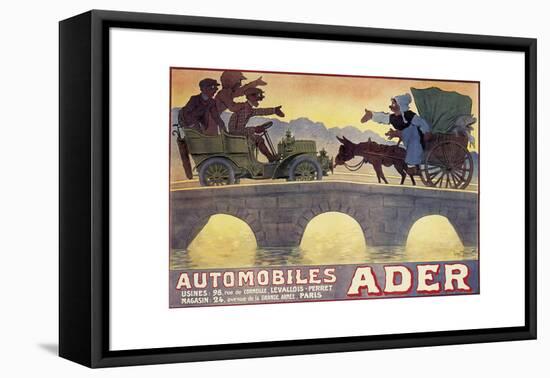 Ader Auto 1903-null-Framed Stretched Canvas