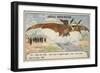 Ader Making a Successful Flight in His Flying Machine Avion, Camp De Satory, France, 1898-null-Framed Giclee Print