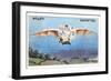 Ader's Flying Bird 'Eole' ('Aole), 1890-null-Framed Giclee Print