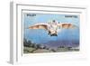 Ader's Flying Bird 'Eole' ('Aole), 1890-null-Framed Giclee Print