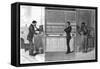 Ader Telephone System, 1881-null-Framed Stretched Canvas