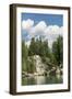 'Adersbach', Adršpach-Teplice Rocks, rock town, lake-Klaus-Gerhard Dumrath-Framed Photographic Print