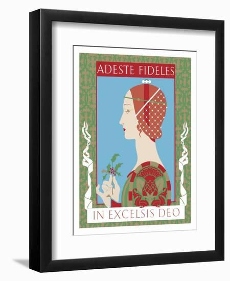 Adeste Fidelis-David Chestnutt-Framed Giclee Print