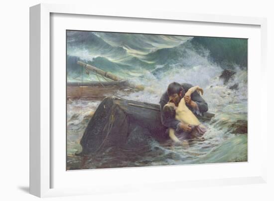 Adieu, 1892-Alfred Guillou-Framed Giclee Print