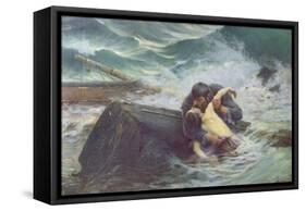 Adieu, 1892-Alfred Guillou-Framed Stretched Canvas