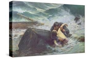 Adieu, 1892-Alfred Guillou-Stretched Canvas