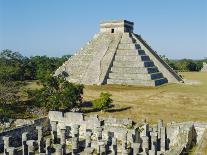 El Castillo, Pyramid of Kukolkan, Chichen Itza, Mexico-Adina Tovy-Photographic Print