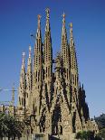 La Sagrada Familia, Gaudi Cathedral, Barcelona, Catalonia (Cataluna) (Catalunya), Spain, Europe-Adina Tovy-Photographic Print