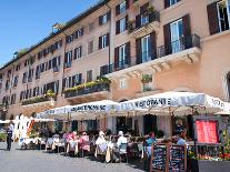 Mascagni Terrace (Terrazza Mascagni), Livorno, Tuscany, Italy, Europe-Adina Tovy-Stretched Canvas