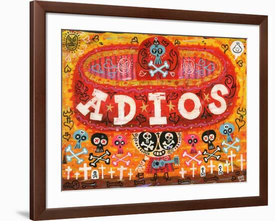 Adios Amigos-Jorge R. Gutierrez-Framed Art Print