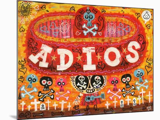 Adios Amigos-Jorge R. Gutierrez-Mounted Art Print