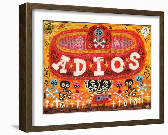 Adios Amigos-Jorge R. Gutierrez-Framed Art Print