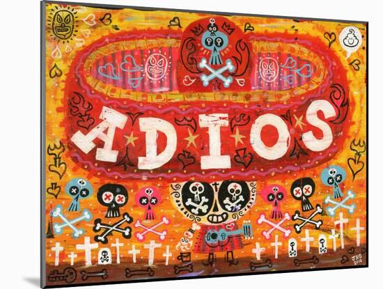 Adios Amigos-Jorge R. Gutierrez-Mounted Art Print