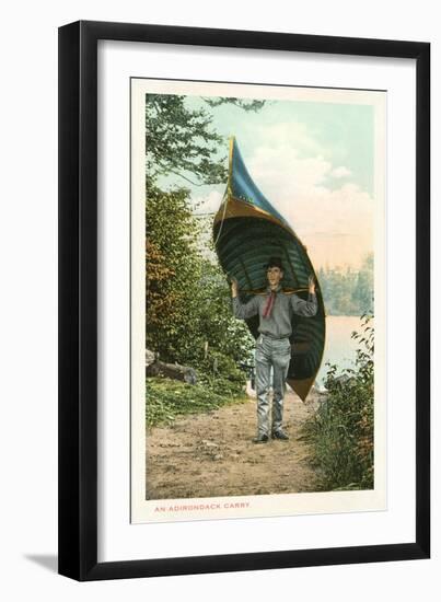 Adirondack Carry, New York-null-Framed Art Print