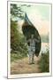 Adirondack Carry, New York-null-Mounted Art Print