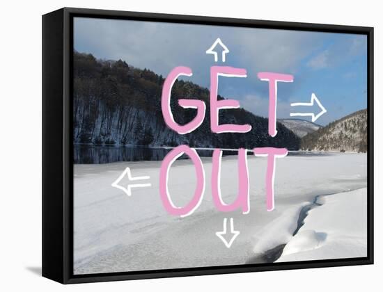 Adirondack Get Out-Art Licensing Studio-Framed Stretched Canvas