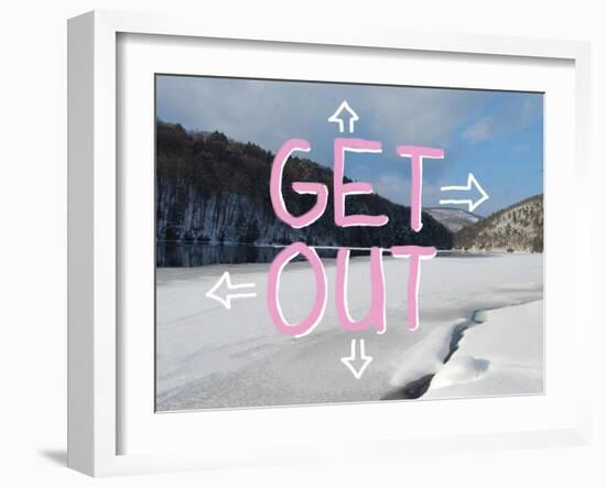 Adirondack Get Out-Art Licensing Studio-Framed Giclee Print