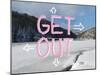 Adirondack Get Out-Art Licensing Studio-Mounted Giclee Print