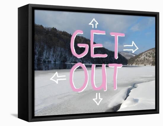 Adirondack Get Out-Art Licensing Studio-Framed Stretched Canvas