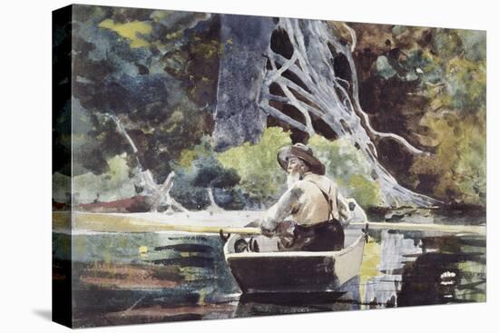 Adirondack Guide-Winslow Homer-Stretched Canvas