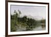 Adirondack Mountain Landscape-Arthur Parton-Framed Giclee Print