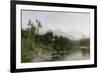 Adirondack Mountain Landscape-Arthur Parton-Framed Giclee Print