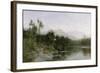 Adirondack Mountain Landscape-Arthur Parton-Framed Giclee Print