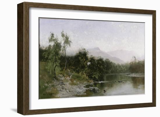 Adirondack Mountain Landscape-Arthur Parton-Framed Giclee Print