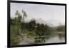 Adirondack Mountain Landscape-Arthur Parton-Framed Giclee Print