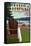 Adirondack Mountains, New York - Adirondack Chair and Lake-Lantern Press-Framed Stretched Canvas