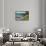 Adirondack Mountains, New York - Water Plane on Eighth Lake-Lantern Press-Framed Stretched Canvas displayed on a wall