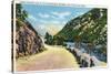 Adirondack Mts, New York - View of Lower Cascade Lake-Lantern Press-Stretched Canvas