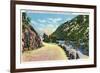 Adirondack Mts, New York - View of Lower Cascade Lake-Lantern Press-Framed Art Print