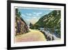 Adirondack Mts, New York - View of Lower Cascade Lake-Lantern Press-Framed Art Print