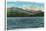 Adirondack Mts, New York - View of Snowy Mts from the Tupper Lake Road-Lantern Press-Stretched Canvas