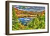 Adirondack Pond-Robert Goldwitz-Framed Premium Photographic Print