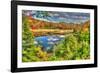 Adirondack Pond-Robert Goldwitz-Framed Photographic Print