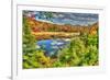 Adirondack Pond-Robert Goldwitz-Framed Photographic Print