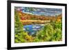 Adirondack Pond-Robert Goldwitz-Framed Photographic Print