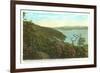 Adirondacks, Lake Champlain, Vermont-null-Framed Premium Giclee Print