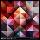 Abstract Colorful Triangles-adistock-Stretched Canvas