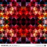 Abstract Colorful Triangles-adistock-Art Print