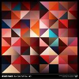 Abstract Colorful Triangles-adistock-Stretched Canvas