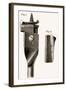 Adjustable Wood Drill Bit-null-Framed Art Print