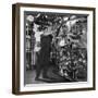 Adjusting a Valve in a Submarine-Heinz Zinram-Framed Photographic Print