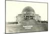 Adler Planetarium under Construction-null-Mounted Art Print