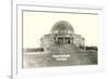 Adler Planetarium under Construction-null-Framed Art Print