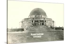 Adler Planetarium under Construction-null-Stretched Canvas