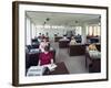 Administration Office at Huntsman House, Leeds, West Yorkshire, 1968-Michael Walters-Framed Photographic Print